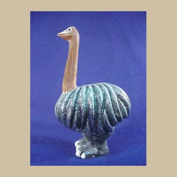 Emu, Ñandu - Silver feathers