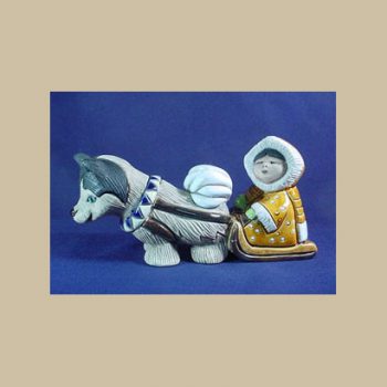 Rinconada Husky with baby eskimo