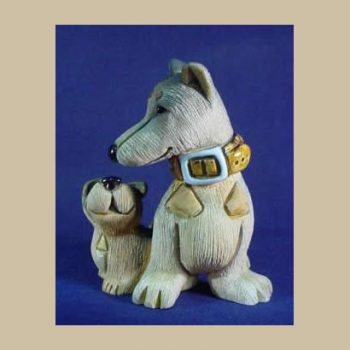 Doberman & puppy #111 AP