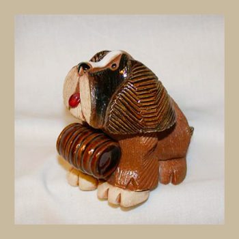 St. Bernard #118a (glass tongue)