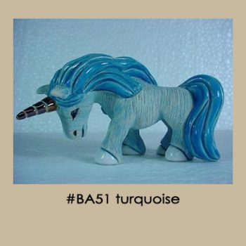 unicorn #BA51 turquoise