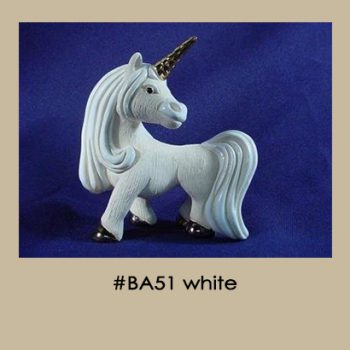 unicorn #BA51 white