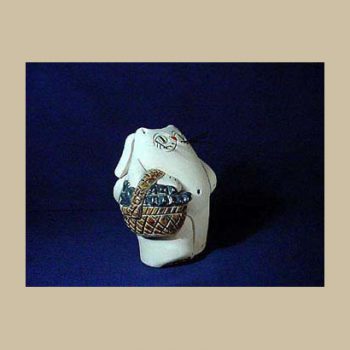 Pro cat small angels - #OA48 Rinconada Cat with basket