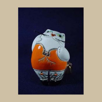 Prosti cat #OA29 - small _Lady in red