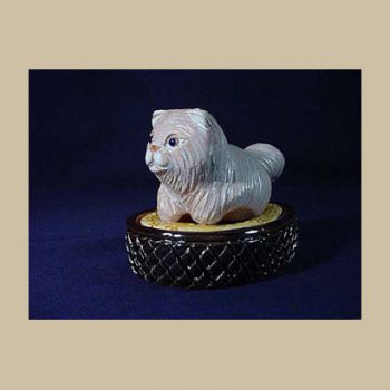 little cat in a Basket #CT41-AP