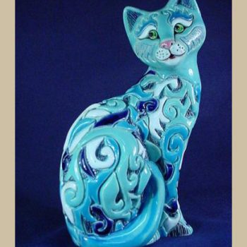 Mid size Cat flowers #CT30 (3)