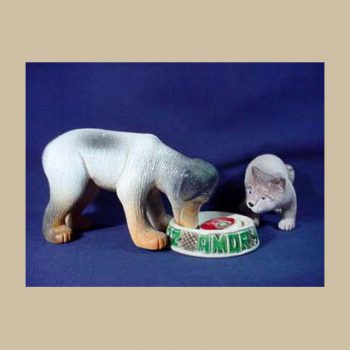 OT74 Rinconada Dog and Cat - peace love