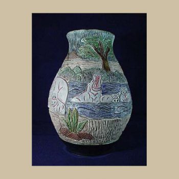 VA12_Rinconada Vase Hippos