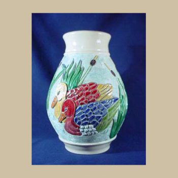 VA21_Rinconada Vase Ducks