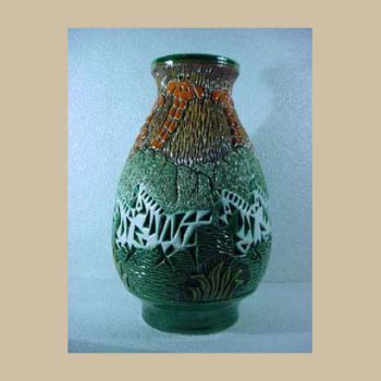 VA29_Rinconada Vase Zebras