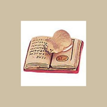 Mice reading book #073A