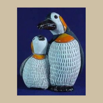 Emperor Penguin with baby #BR43-AP