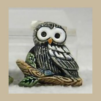 Baby Owl on branch A #M29A