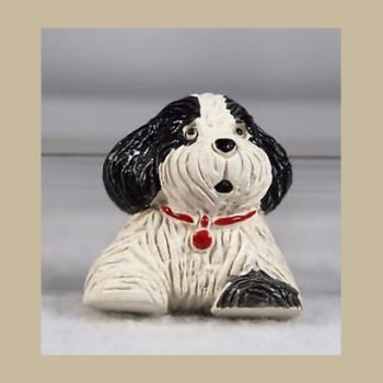 Puppy w/red collar A (dog) #M51A