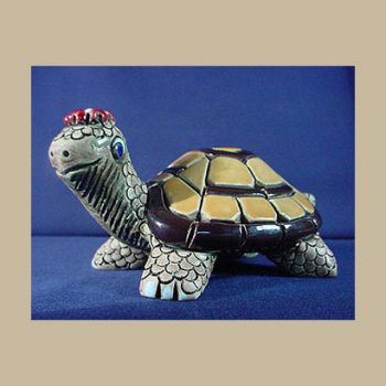 Turtle with flower #TR15