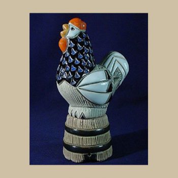 Chicken Rooster on Bucket #339A (V1)