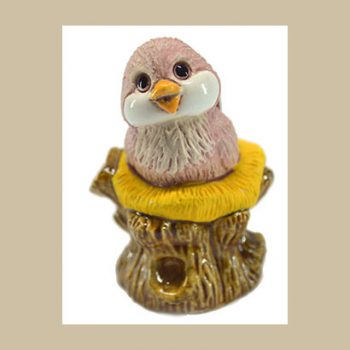 bird tweeting - pink