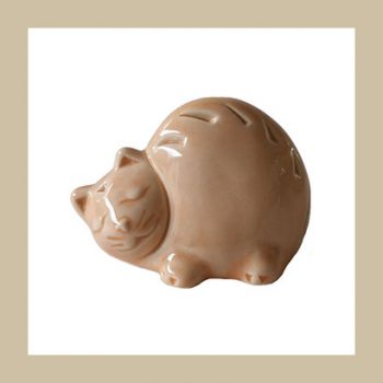 Sleeping Cat (Peach) #TX205p