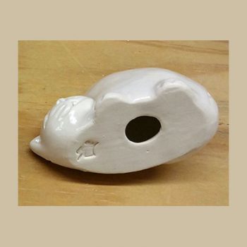 Sleeping Cat (White white) #TX205ww