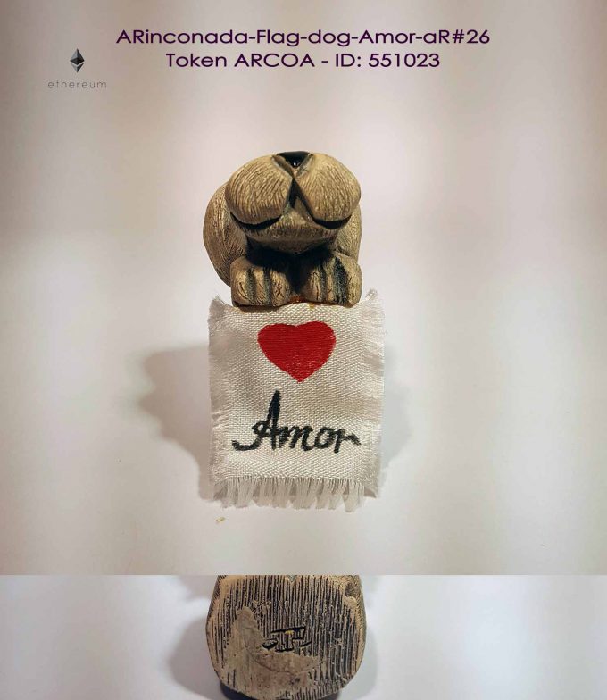Flag dog (Amor) #26 (551023)